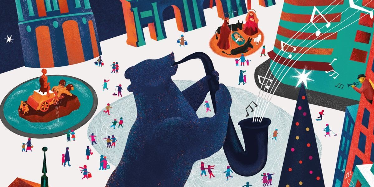 La ilustradora Irene Blasco evoca el espíritu de la Navidad en el número de diciembre de M21 Magazine