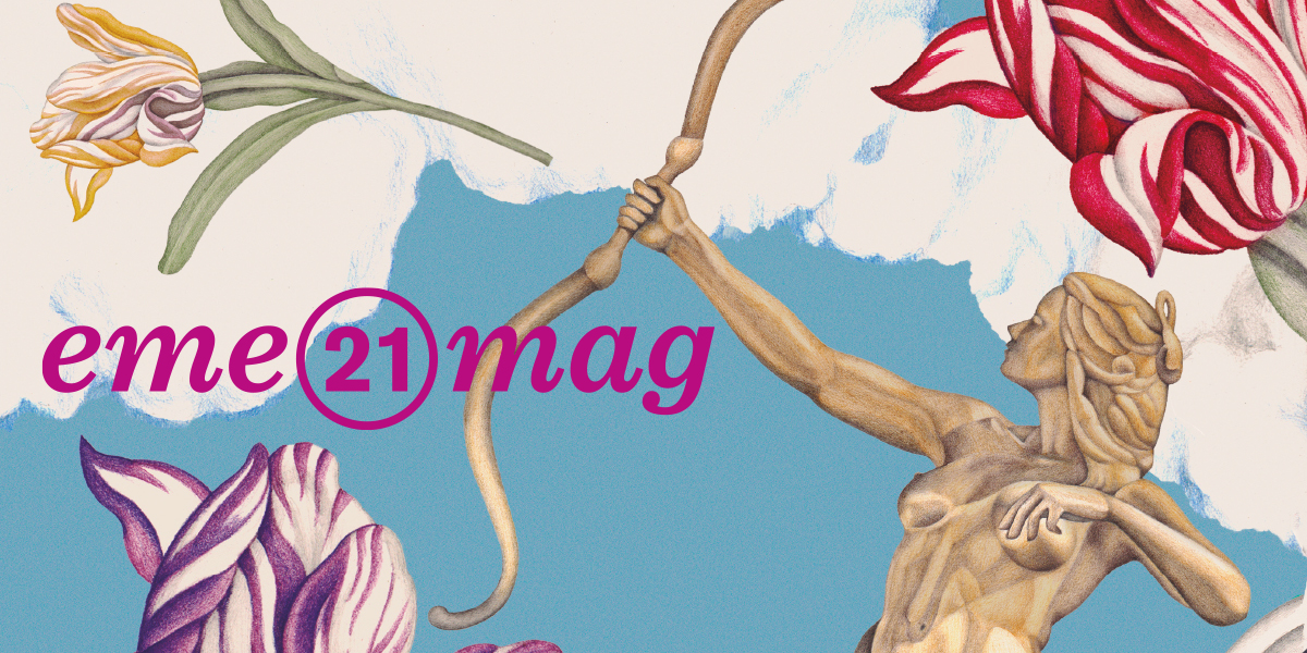 En la portada de marzo, Carmen García Huerta reinterpreta a Diana Cazadora, la diosa que se eleva en el número 31 de la Gran Vía