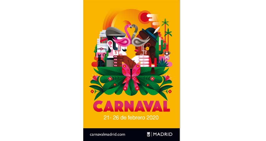 Cartel del Carnaval de Madrid 2020