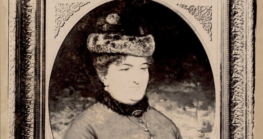 Fotografía de Emilia Pardo Bazán. Archivo María Lejárraga