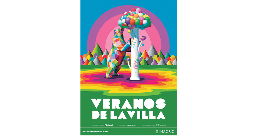 Cartel Veranos de la Villa 2020