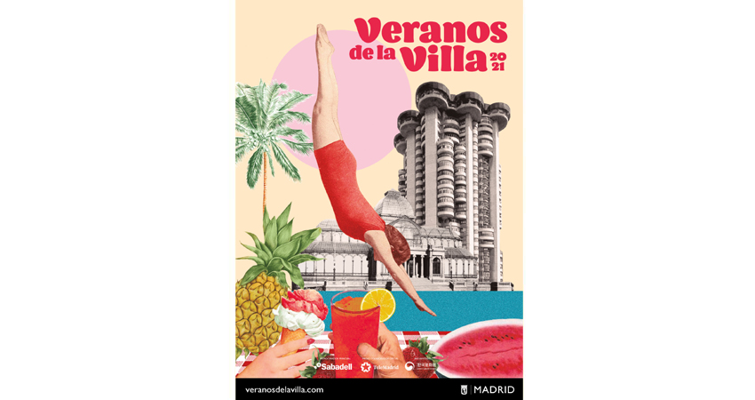 Cartel Veranos de la Villa 2021