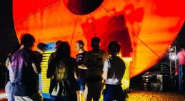 Atom™ actuó en el Parque Juan Carlos I del distrito de Barajas