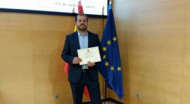 Raúl Varela recibe una Mención Honorífica de la Policía Nacional