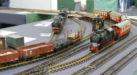 Maqueta de modelismo ferroviario©Expomodeltren