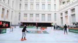 Pista de Hielo en Galería de Cristal