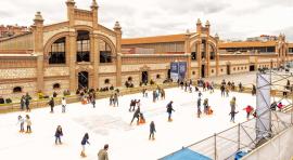 Pista de Hielo en Matadero Madrid