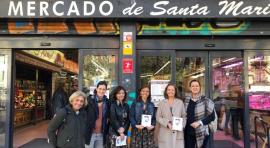 Visita al mercado municipal de Santa María de la Cabeza