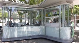 Punto de información turística del estadio Santiago Bernabéu