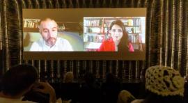 Cecilia Barrionuevo y James Lattimer, comisarios artísticos de Documenta Madrid.