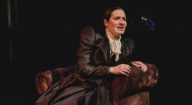 Silvia de Pé en el 'El caballero incierto' 