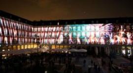 El primer viaje en "video mapping" por la historia de la Plaza Mayor
