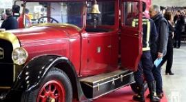 Coches antiguos de bomberos en la Casa de Campo