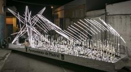 ‘La estrella de Navidad’, cargada con los deseos de 6.000 personas, guiará a los Reyes Magos en la Cabalgata