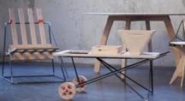 Medialab-Prado muestra el mobiliario que ha construido para su propio espacio