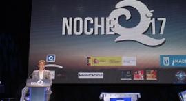 Marta Higueras en los Premios Q Calidad Turística