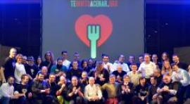 Cena solidaria para 500 personas sin recursos en el Palacio Municipal de Congresos