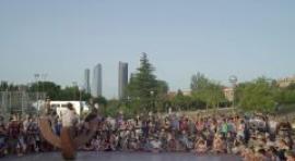 Circo nacional y francés al aire libre en Tetuán