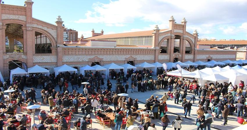 Matadero Madrid hosts this unique market©Mercado de Productores
