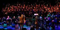 Matthew Herbert Brexit, Big_Band_Barbican. Foto de Mark Allan. 
