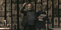Nuria Espert y Andrés Lima en "El Pan y la sal" (Teatro Español) 
