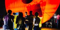 Atom™ actuó en el Parque Juan Carlos I del distrito de Barajas