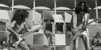 Exposición: El Pintor de canciones. Eva Rock fue una de las grandes sorpresas. Un grupo salmantino con nombre de mujer. Vivían en Fresno Alandilla, en una comuna con otros 15 jóvenes. Burgos 5 de julio de 1975. Pep Rigol.