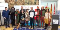 Turismo del Ayuntamiento recibe el primer manifiesto de la Navidad en Europa