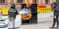 Simulacro y formación contra incendio