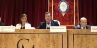 Maíllo en la sesión audiovisual ‘Madrid, capital mundial del idioma español’