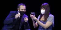 Actuación de Jorge Blass en la Gala Internacional de Magia en Escena