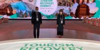 La concejala delegada de Turismo, Almudena Maíllo, junto con el director de Turismo, Héctor Coronel, han participado en el Tourism Recovery Summit de Riad, la cumbre mundial