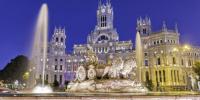 Fuente de Cibeles y Palacio de Telecomunicaciones