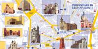 Mapa cultural ilustrado 'Semana Santa'