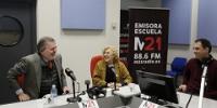 Iñigo Méndez de Vigo visita la radio escuela municipal M21