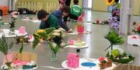 Jardines efímeros en la Sala de Bóvedas de la Casa de la Panadería