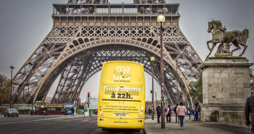 Campaña Madrid te abraza en París