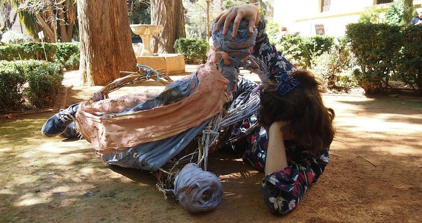 Elena Aitzkoa, "Paraíso Terrenal", 2019. Foto: Lucía Rabadán Redondo