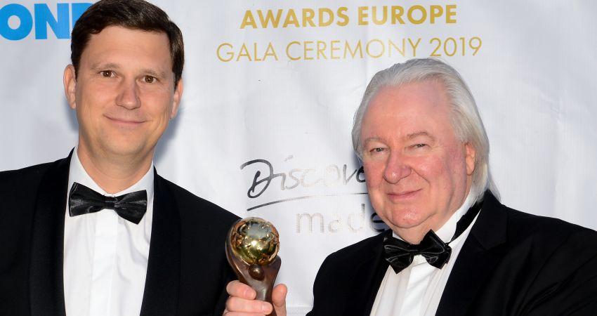 David Noack Pérez, director de Madrid Convention Bureau, y Graham E. Cooke, fundador de WTA.