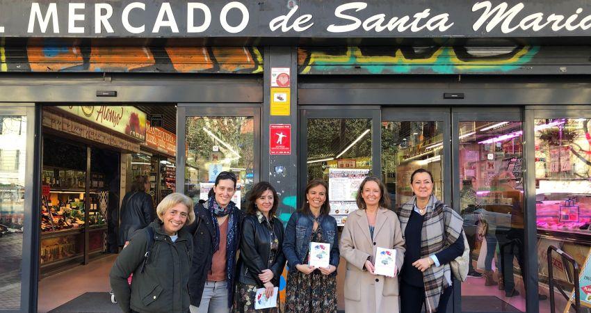 Visita al mercado municipal de Santa María de la Cabeza
