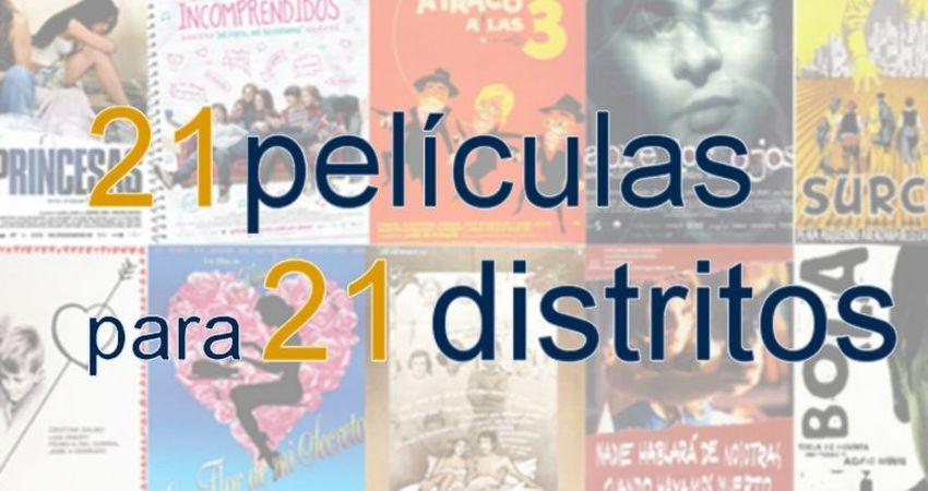 Guía 21 películas para 21 distritos