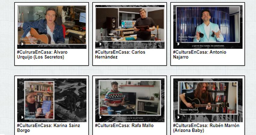 Campaña #CulturaEnCasa