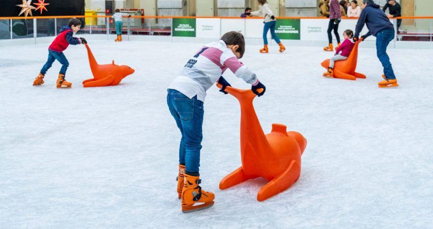 Pista de hielo de la Galería de Cristal 