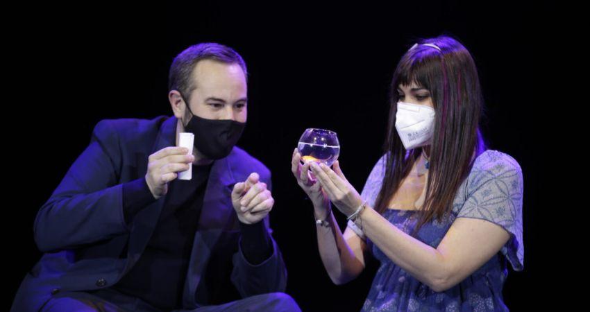 Actuación de Jorge Blass en la Gala Internacional de Magia en Escena