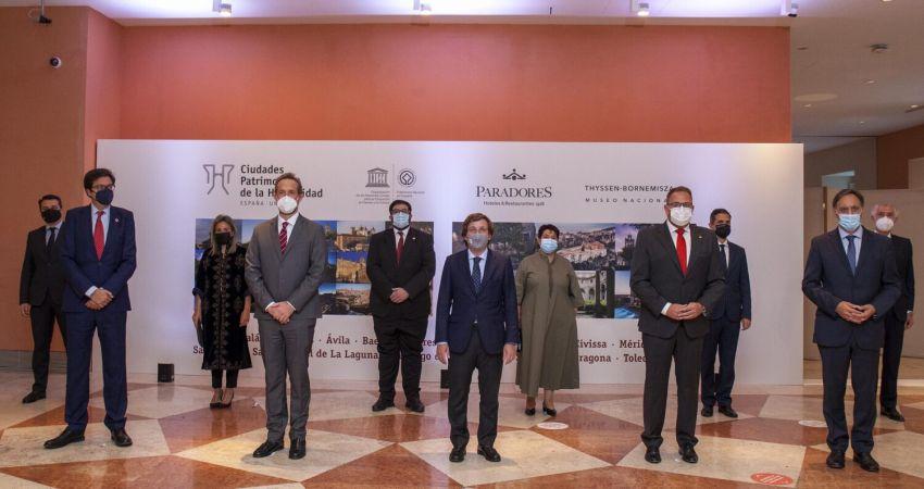 Madrid acoge la presentación de la oferta turística del Grupo de Ciudades Patrimonio de la Humanidad y Paradores de Turismo de España
