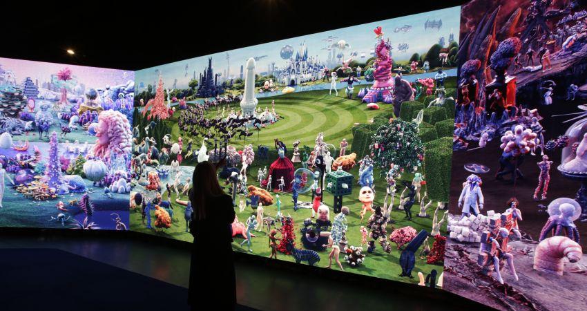 Presentación de la exposición El jardín de las delicias, un recorrido a través de las obras de la Colección SOLO