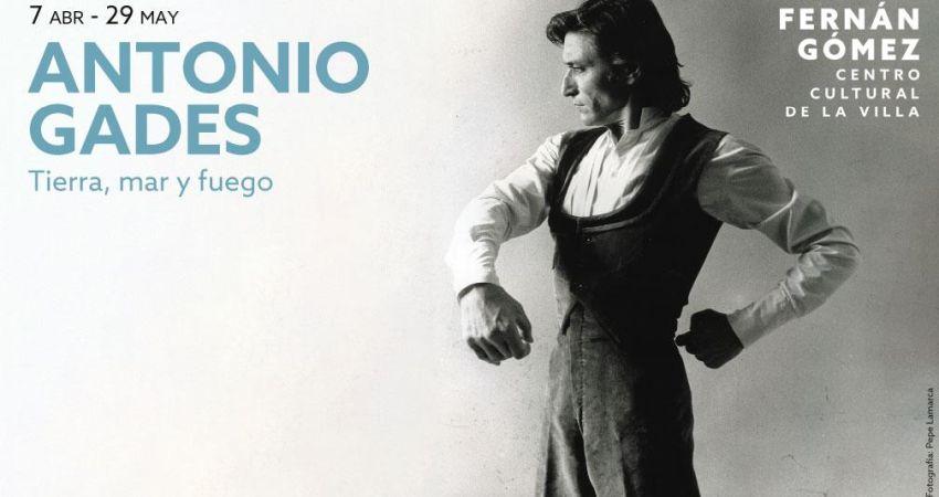 xposición retrospectiva sobre Antonio Gades en el teatro Fernán Gómez. Centro Cultural de la Villa
