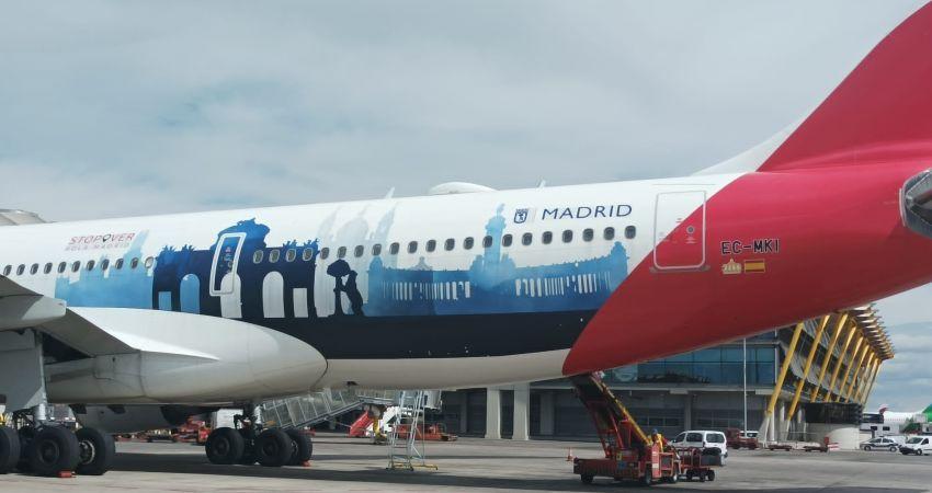 Avión de la campaña