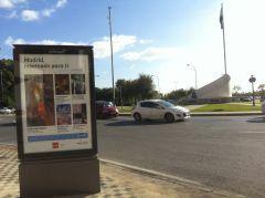 Madrid muestra sus atractivos turísticos en las calles de Sevilla