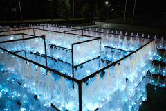 Arte urbano en la Plaza Mayor para reflexionar sobre los residuos plásticos